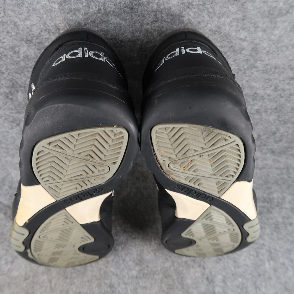 Adidas Century Shoes Mens 9 Sneakers Vintage High Top Black Lace Up Athletic - Picture 10 of 11